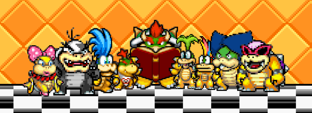 art_trade___bowser_reading_for_koopalings_by_xxkaijuking91xx-d6uanv6